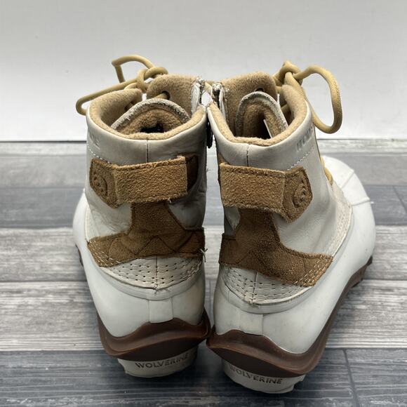 Wolverine Torrent Waterproof Duck Boots Ivory Womens US 11M. Used. {65}. - Picture 4 of 14
